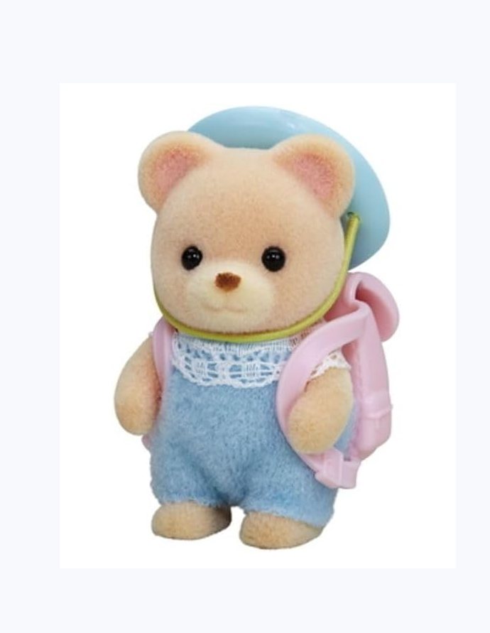 Детский игровой набор sylvanian families森林森贝儿 全新正品 蜜熊 宝宝 洗澡 双胞胎