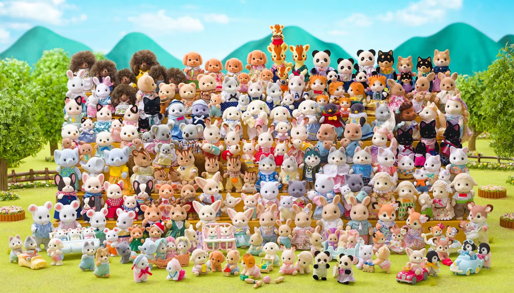 Детский игровой набор sylvanian families森林森贝儿 全新正品 绝版 宝宝 幼儿园上学套