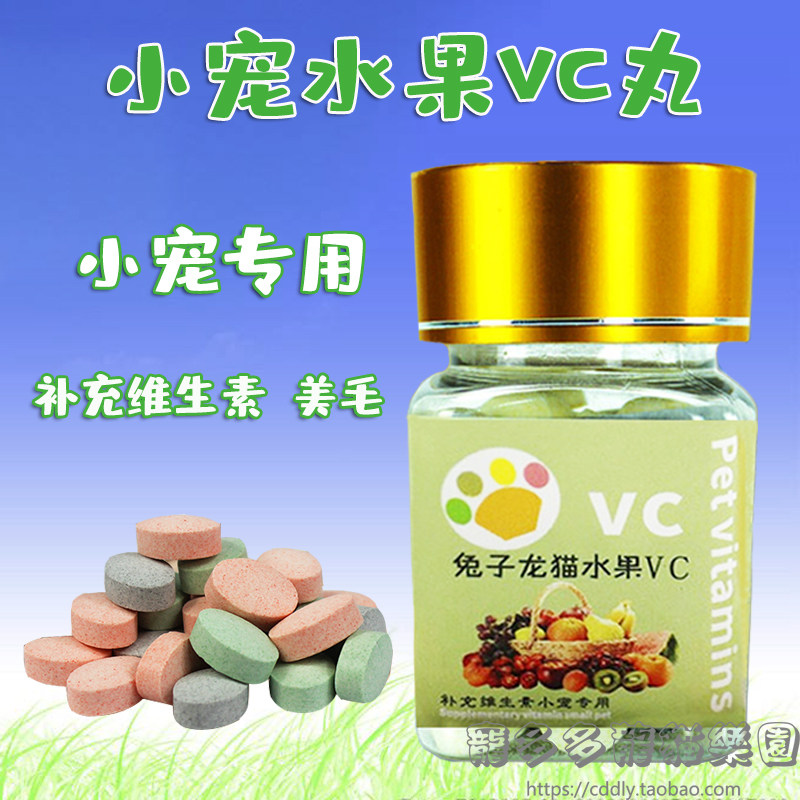 Small Favorites Generic Fruits VC Balls Dragon Cat Rabbit Guinea Pig Hamster To Replenish Vitamin Meme Prevents 1 Grain From Falling