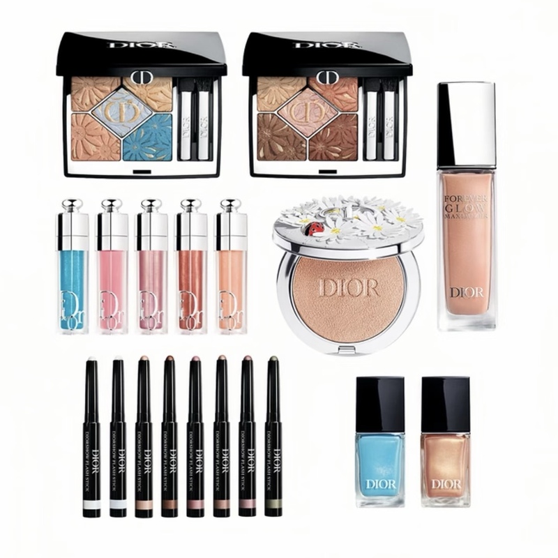 Dior 2026 Summer Daisy Limited Edition Five-Color Eyeshadow 162 670 Eyeshadow Stick Highlighter 003 Lip Gloss