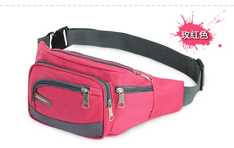 Eo bag nữ 2017 new multi-chức năng tiền mặt đăng ký kinh doanh túi người đàn ông thực tế wearable vải không thấm nước túi điện thoại di động Messenger đai đeo đựng bình nước chạy bộ