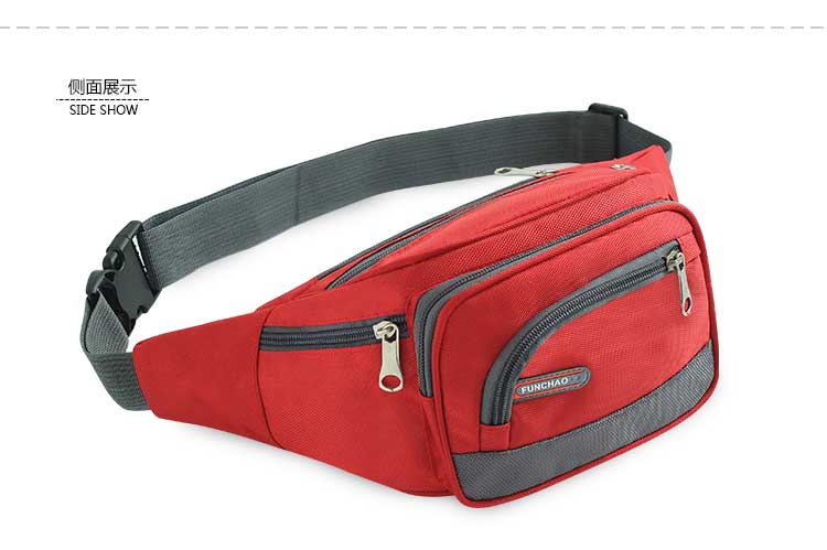Eo bag nữ 2017 new multi-chức năng tiền mặt đăng ký kinh doanh túi người đàn ông thực tế wearable vải không thấm nước túi điện thoại di động Messenger đai đeo đựng bình nước chạy bộ