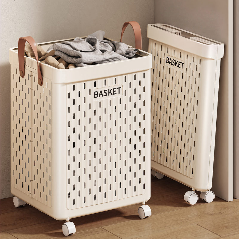 High-Quality Foldable Laundry Basket for Home Use, Laundry Hamper for Dirty Clothes, Bathroom Clothing Organizer High-Quality Foldable Laundry Basket for Home Use, Laundry Hamper for Dirty Clothes, Bathroom Clothing Organizer
