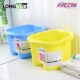 Plastic foot massage bucket to light up the space