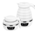 bình đun siêu tốc sharp Nathome Bắc Âu Châu Âu Mu gấp du lịch ấm đun nước nhỏ mini di động gấp silicone - ấm đun nước điện ấm siêu tốc electrolux ấm đun nước điện