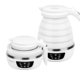bình đun siêu tốc sharp Nathome Bắc Âu Châu Âu Mu gấp du lịch ấm đun nước nhỏ mini di động gấp silicone - ấm đun nước điện ấm siêu tốc electrolux