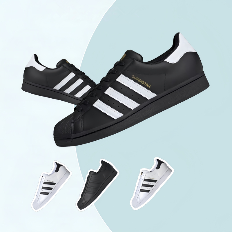 Three-Leaf Clover Classic Shell-Toe Unisex Versatile Retro Spring Low-Top Couple Fashion Casual Sports Sneakers