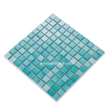 Мозаика, синий дорожный нескользящий зеленый бассейн