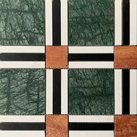 Черно -белые зеленые объекты должны преобладать