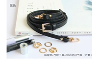 Черный откровенный обратный Qi Eye Tool-8 мм глаз (золотисто