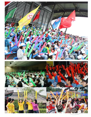 Горячий надувной топливный стержень, веселый стержневый логотип на заказ рекламные палки Спортивные встречи конкуренции Cheer Props