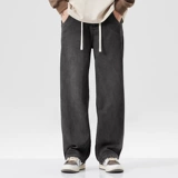 Летние джинсы, штаны, свободный прямой крой