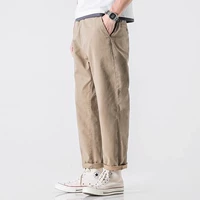 K2095 [Эластичная модель] Глубокая каки [штаны]