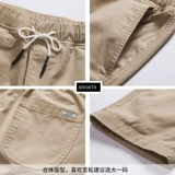 Летние шорты для отдыха, хлопковые пляжные штаны, оверсайз, свободный прямой крой