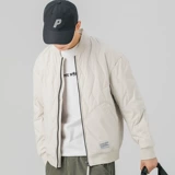 Зимний пуховик, бейсбольная куртка, дизайнерская легкая и тонкая удерживающая тепло форма, свободный крой