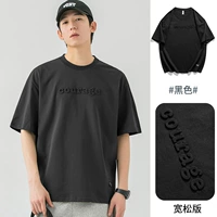 T1041 Black [хлопковая нажатия T -Frish]