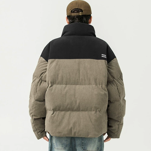 Зимняя мужская куртка для отдыха, пуховик, свободный крой