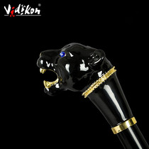 Widiken Black Panther head long handle parasol Men and women business double creative umbrella oversized reinforced weatherproof umbrella