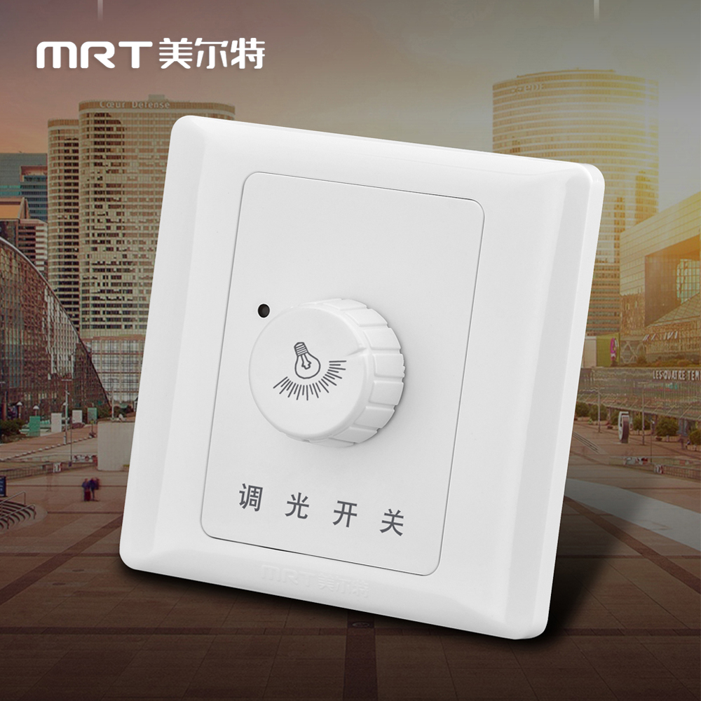 Meerte infinity dimming switch knob 86 type 220v thyristor lamp brightness adjuster power 1000w
