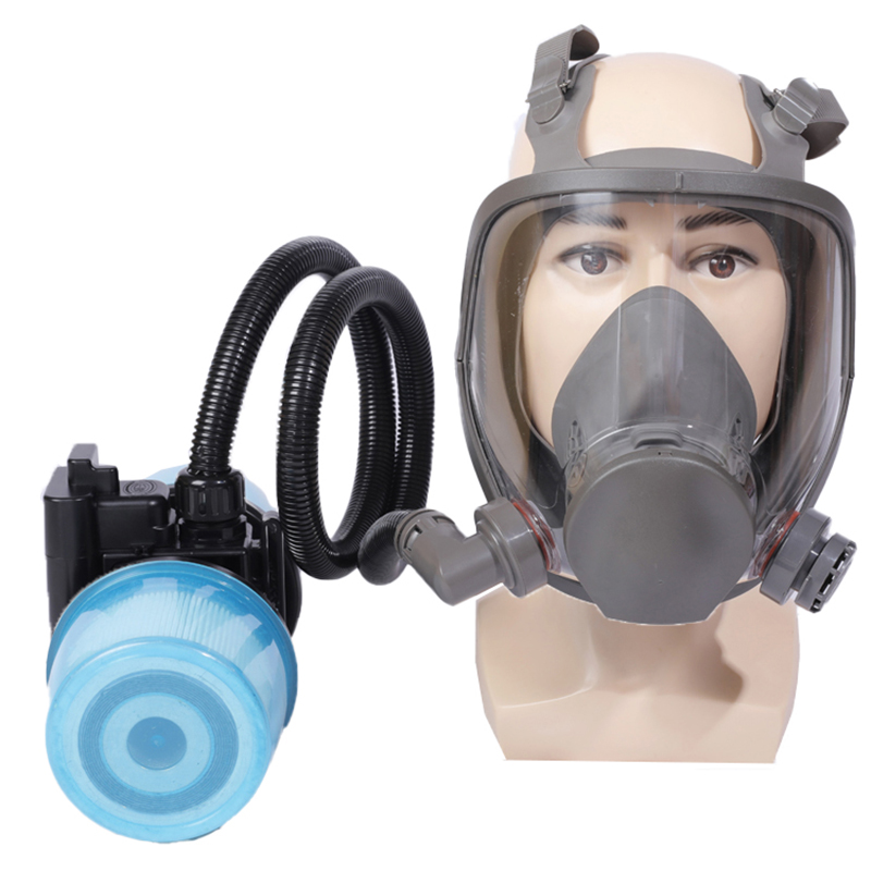 9V Kangben electric air delivery mask 6800 with composite carbon formaldehyde chemical gas dust welded soot