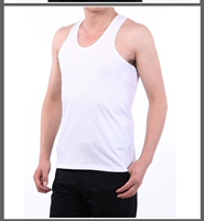Áo nỉ cotton trung niên mùa hè áo thun nam thấm mồ hôi thấm mồ hôi Bố mặc áo phông dài tay màu trắng áo lót thể thao