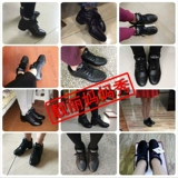 Туфли, танцующая обувь, из натуральной кожи, мягкая подошва