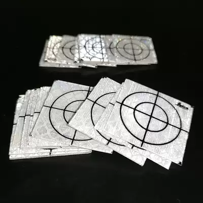 Total station reflector Leica reflector tunnel engineering measurement self-adhesive paper prism reflector