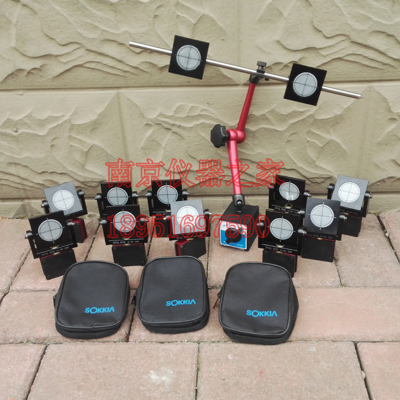 Full station instrument Magnetic universal rotating Label target 360 degrees Magnetic target reflecting target subway marine reflective two-point target