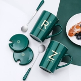 Большой -капюшонная чашка Normic Ins Coffee Cufe с встроенной -в паре фамилии с фамилией пары керамика для водяной чашки Ceramic Simple Trend