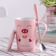Розовая свинья
