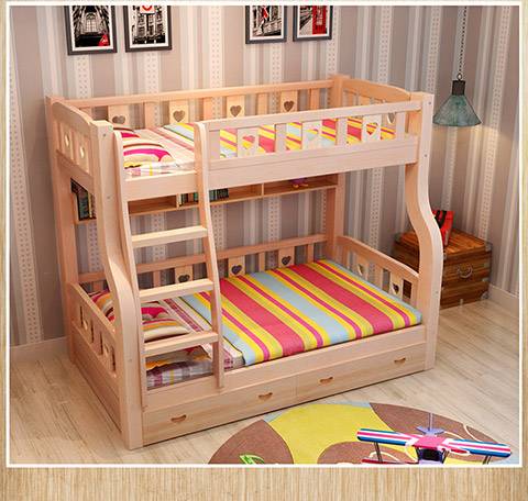 kích thước miễn phí vận chuyển giường gỗ giường trẻ em giường hình ảnh giường ngủ giường ngủ có thể được tùy chỉnh - Giường giường gỗ hương