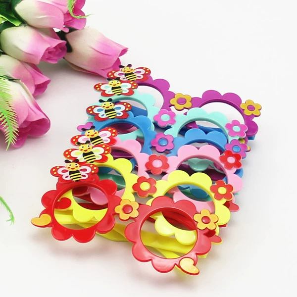 Thủy triều mèo con kính không có ống kính ảnh trẻ em kính đồ chơi bé trai khung mắt - Kính khung