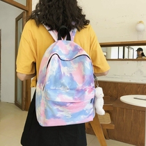 Primary and secondary school students school bag female ins net red super fire high school male Harajuku forest department 2021 new shoulder travel backpack