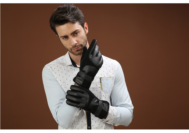 Gants pour homme en velours - Ref 2781628 Image 35