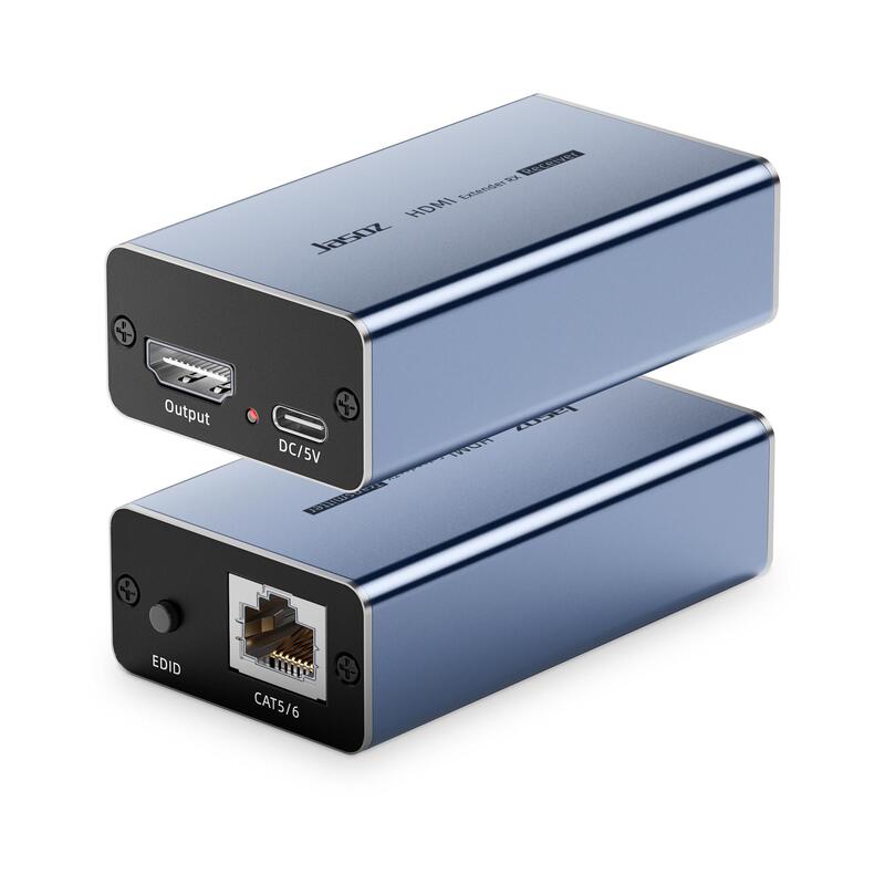 Jiesen HDMI Network Cable Extender Network Transmitter 60m Ethernet Port to HDMI High-Definition Audio and Video Network Conversion Jiesen HDMI Network Cable Extender Network Transmitter 60m Ethernet Port to HDMI High-Definition Audio and Video Network Conversion