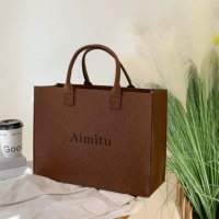 Новый aimitu темно -коричневый большой большой высота 40 и ширина 30