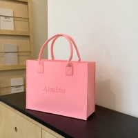 Новая ярко -розовая среда Aimitu составляет 33 высота 25 ширина 12