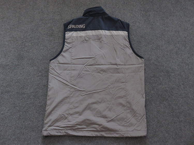 Áo vest nam cotton đôi mùa thu và mùa đông thể thao lót áo ấm áo vest vest vai 9349 - Áo thể thao áo khoác nam có mũ adidas