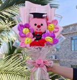 Плюшевая кукла, енот, букет, подарок на день рождения, рождественский подарок