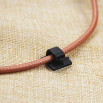 Feeder cable manager Wire solid wire clip Self-adhesive network cable buckle Line card buckle 3M adhesive 10pcs