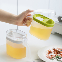 Camellia oil pot plastic kitchen household oil pot pot soy sauce bottle vinegar bottle vinegar bottle small seasoning bottle leak-proof European pour oil bottle