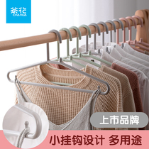 Camellia plastic hangers Adult household windproof non-slip hangers cold hangers hangers 6 thickened clothes racks