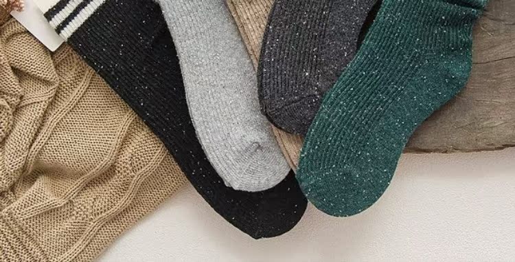 Mùa thu và đại học gió hai thanh cotton vớ Hàn Quốc vớ cotton dày vớ trong vớ vớ xu hướng Nhật shop bán tất nam nữ