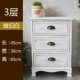 Mediterranean gỗ tủ đầu giường retro tủ đầu giường tủ IKEA SF để làm tủ kinh tế thực tế cũ - Buồng tủ kéo nhựa