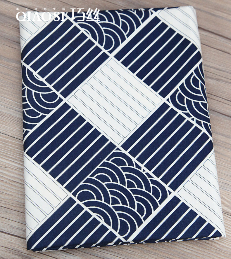 Bộ ba lướt sóng Qinghai! 3 kiểu Nhật, vải cotton chéo in - Vải vải tự làm vải tici