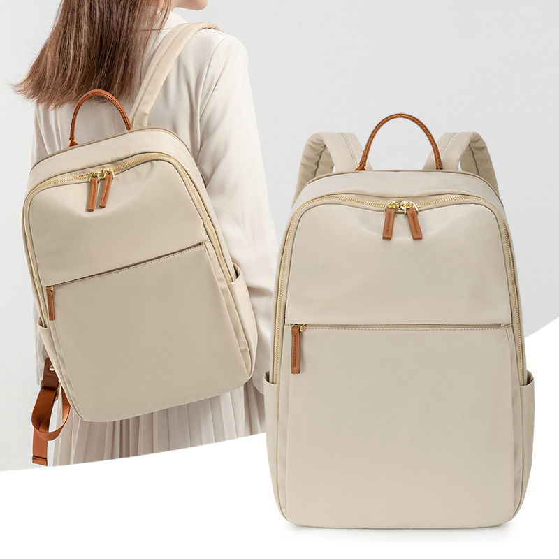 Backpack for Women 2026 New Model Oxford Cloth Simple College Student Bag Large Capacity Travel 14inch 16inch Laptop Bag
