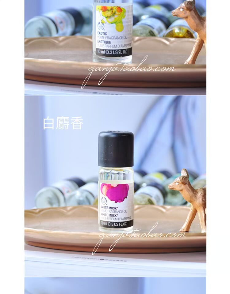 Anh THE BODY SHOP White Musk Oải hương Trà xanh Trà xanh trong nhà Tinh dầu thơm 10ML - Sản phẩm hương liệu trầm gió