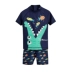 Bộ đồ chống nắng cho bé trai NEXT Boy Bộ đồ chống nắng 18 Summer Navy Blue hình cá sấu (3 tháng đến 6 tuổi)