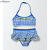 Mặc bikini MiniBoden cho trẻ em 17 mùa hè trẻ em bột / sọc xanh váy sọc chống nắng áo tắm đồ bơi cho bé sơ sinh Đồ bơi trẻ em