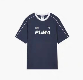 Cool and Loose-Fitting American Retro Short-Sleeved Sports T-Shirt for Men and Women Puma Official Casual Top 695496 Cool and Loose-Fitting American Retro Short-Sleeved Sports T-Shirt for Men and Women Puma Official Casual Top 695496